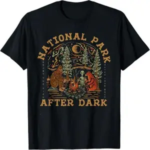Funny National Park After Dark Men Women's T-Shirt