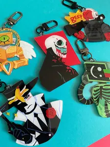 Die of Death Keychain | Pursuer, Harken, Artful, Killdroid, Badware