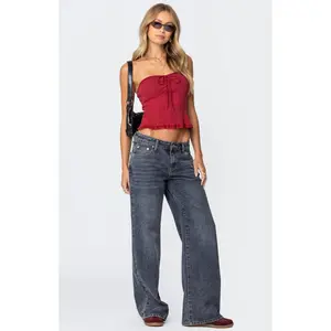 Edikted Women's Ace Relaxed Jeans