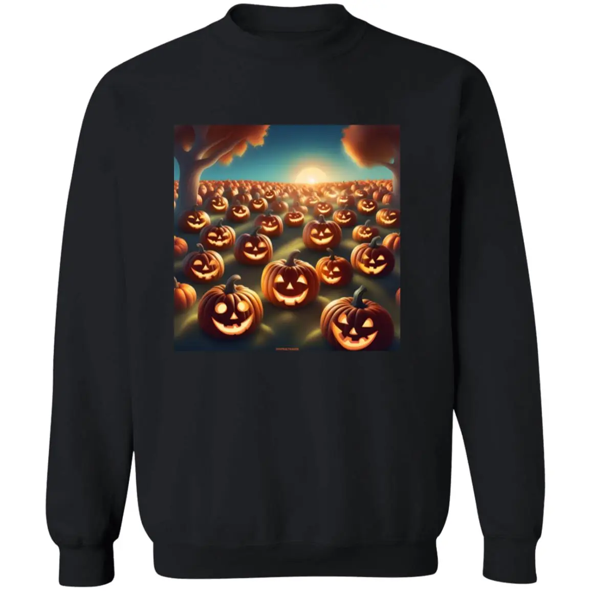 ONLY 50 MADE! Pumpkin Patch Halloween Sweatshirt Classic Fabric Soft Festive Spooky