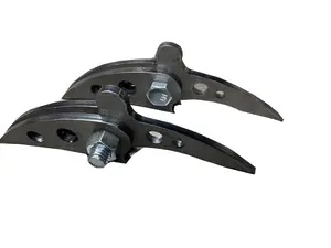 Heavy Duty Hinges with built in stop, Universal, Weld On