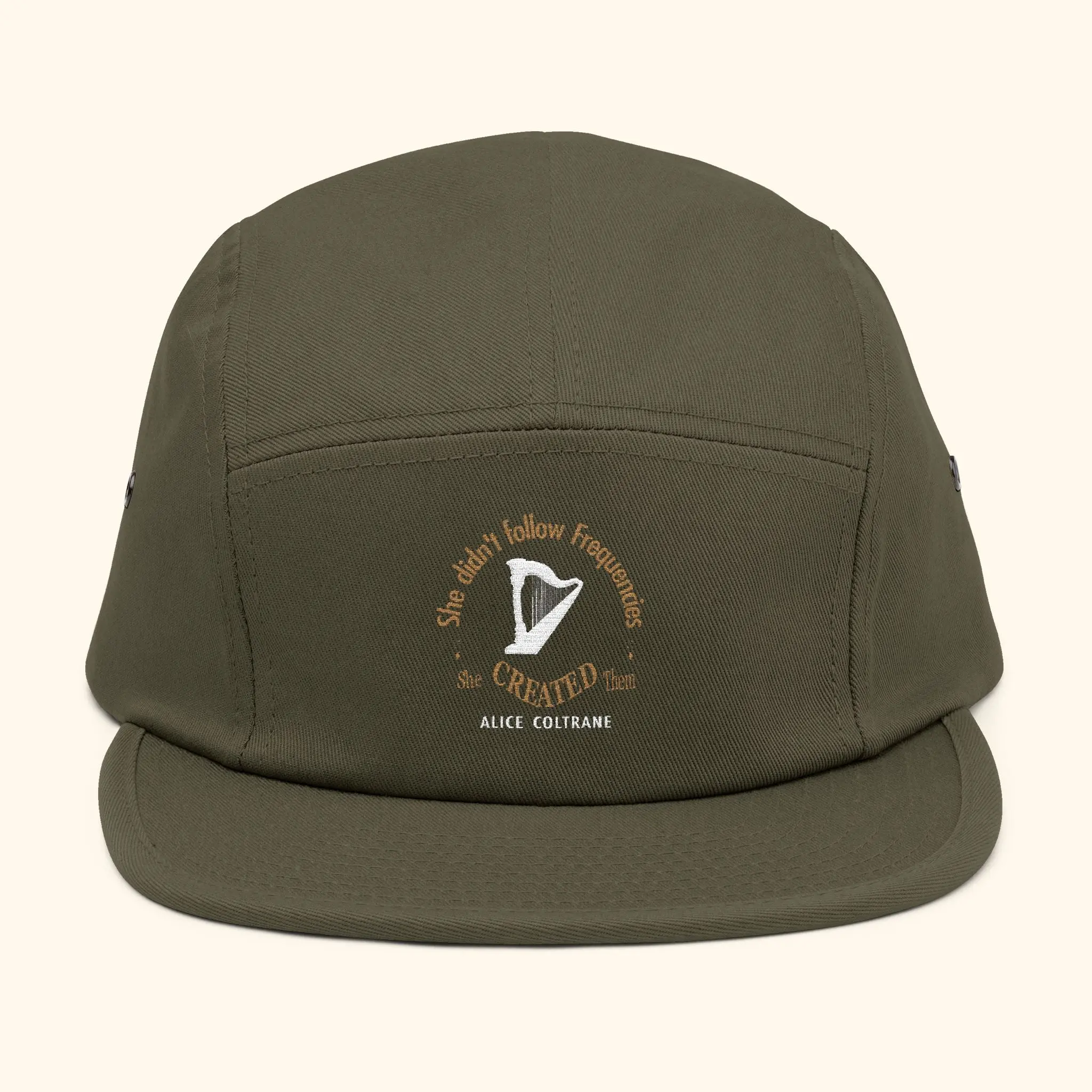 Alice Coltrane “Spiritual Frequency” 5-Panel Cap (Embroidery)