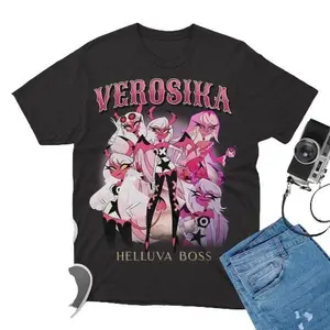 Verosika Helluva Boss Graphic T-Shirt for Fans