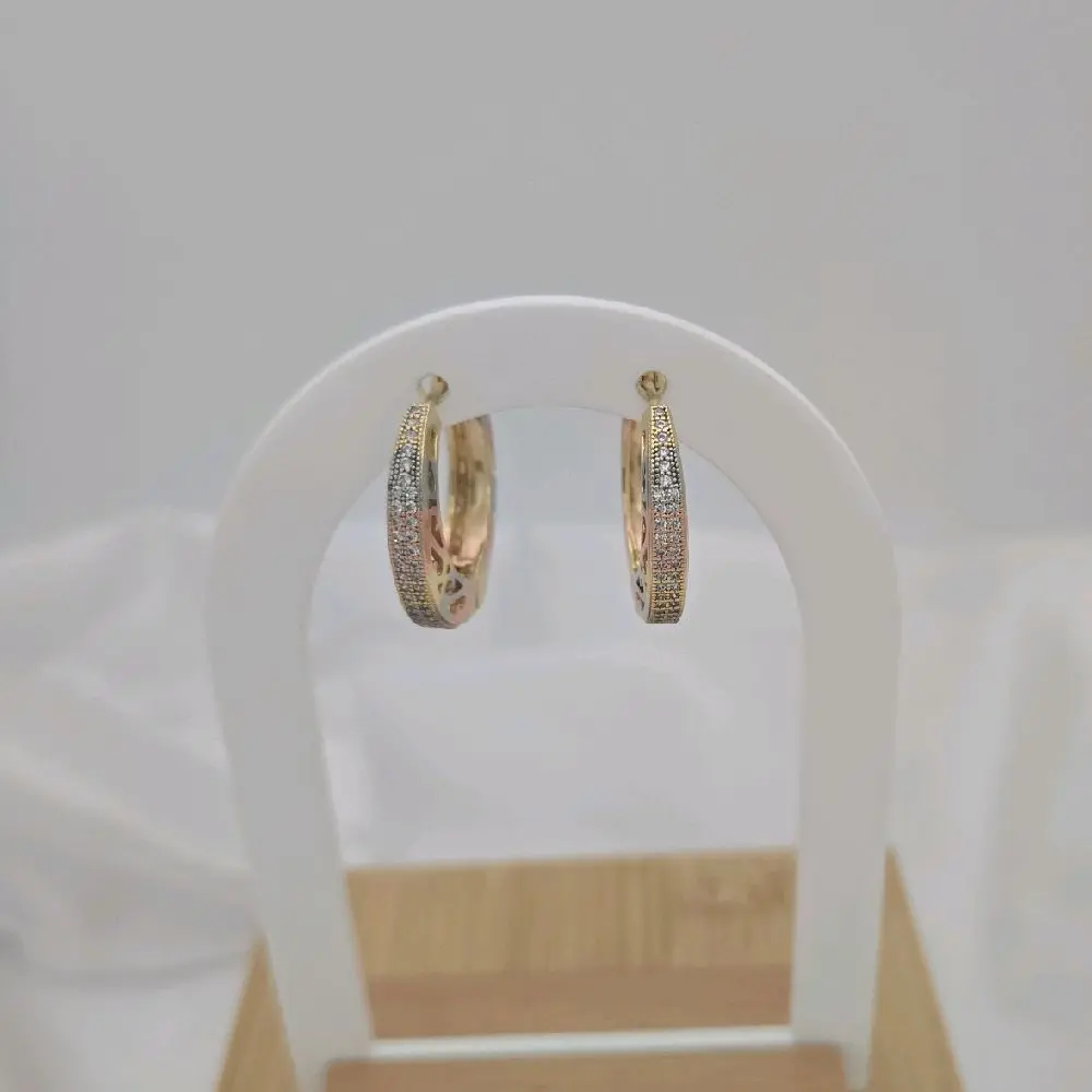 Argollas #325 size medianos 3 Colores