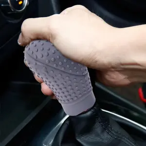 Car Manual Gear Shift Cover, Non-slip Silicone Sleeve for Car Gear Shift, Gear Shift Grip Protective Cover, Universal Car Accessories