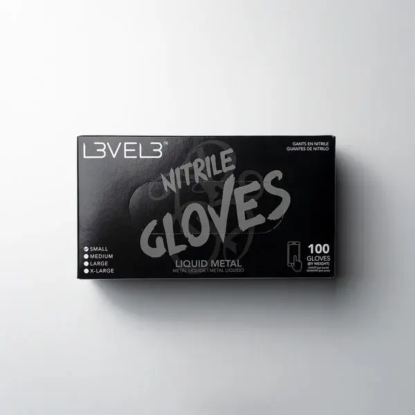 LV3 Nitrile Gloves - 100ct