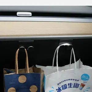 Car Glove Box Hook, Car Glove Box Storage Clip Holder, Hang Bag Umbrella Hook Organizer for Tesla Model Y/3, Car Interior Accessories