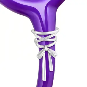 Bow Stethoscope Name Tag for Nurses Doctors Medical Staff