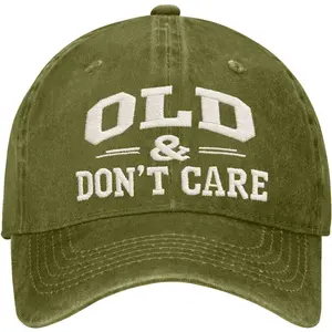 Old & Dons't Cares Embroidered Trucker Hat Cool Cap for Men