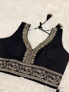 Roman Silk Embroidered Blouse