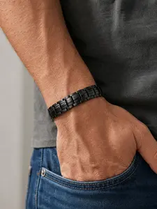 Men's Bracelet — Includes Sizing Tool | Magnetic Jewelry | Outdoor & Casual | Sturdy & Durable | Comfortable Fit
