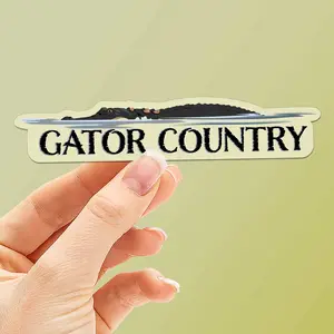 Gator Country Southern Sticker - Cool Florida Decals