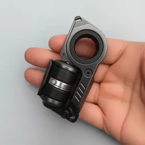 EDC,Finger Spinner Toy, Metal Design Stress Relief Toy, Adult Novelty Toy, Clear Sound, Magnetic Design, Enhances Focus and Relaxation