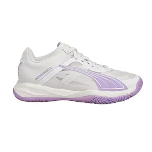 PUMA Womens Accelerate Nitro Sqd Volleyball Volleyball Sneakers Shoes Indoor - White