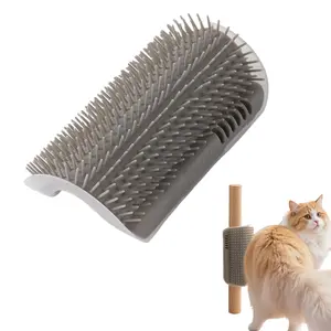 Cat Corner Massage Comb,pet Self Grooming Brush,cat Scratcher,pet Back Massage,wall Corner Cat Scratching Brush,perfect Pet Gift,Grooming Tools,Shedding Brush