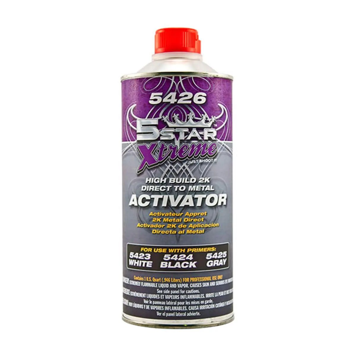5 Star Extreme 5ST-5426-4 DTM Primer Filler Sealer, Direct To Metal