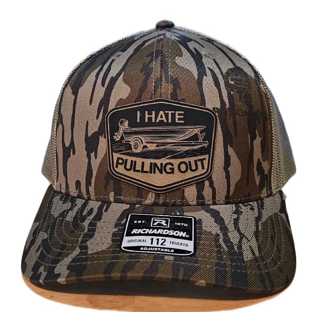 Richardson ;Bottomland ; ClassicCamo Trucker Hat; Camo