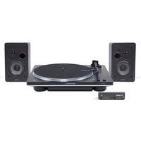 +Bluetooth Black Turntable / Black Speakers