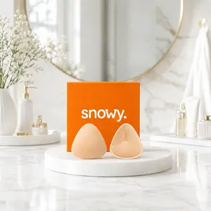 Snowy Women’s Push Up Sticky Bra Inserts, Double-Sided Adhesive Ultra Lift Padding Pads for Swimsuits, Bikinis, Sports Bras & Strapless Dresses