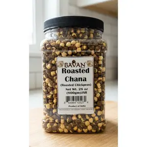 Bavan Brand Roasted Chana Crispy High Protein Healthy Snack