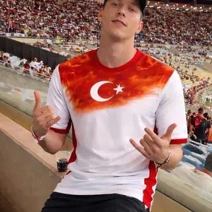 Custom Türkiye Heritage Custom Football Jersey SUR