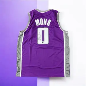 Sacramento Kings Malik Monk Signed Jersey (Beckett Authenticate)