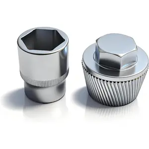 Upgrade Tub Drain Extractor Bathtub Drain  with 1 Inch Socket to Remove The Old Broken Stubborn Rusted Drain Broken Pipe Extractor Tool (05255 1.5")