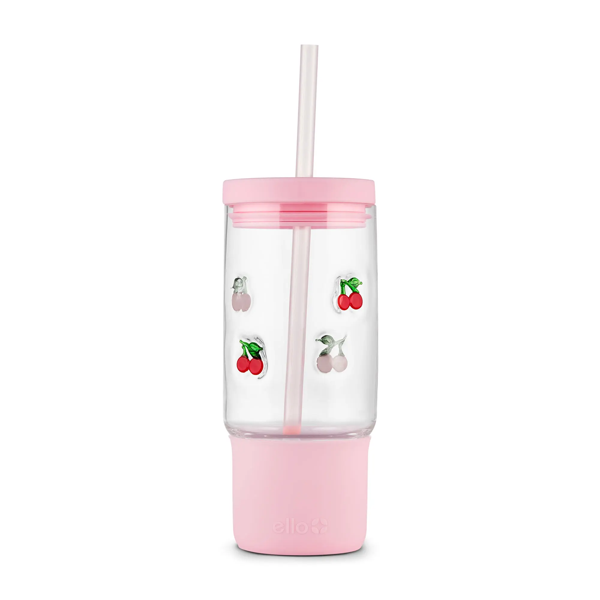 Ello Charmed 18oz Glass Tumbler