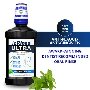 ioRinse Ultra Mouthwash is the Mouth Wash for Adults and Kids Oral Care and Hygiene. It's an Alcohol Free, Bad Breath Treatment and Gum mouthwash with Xylitol