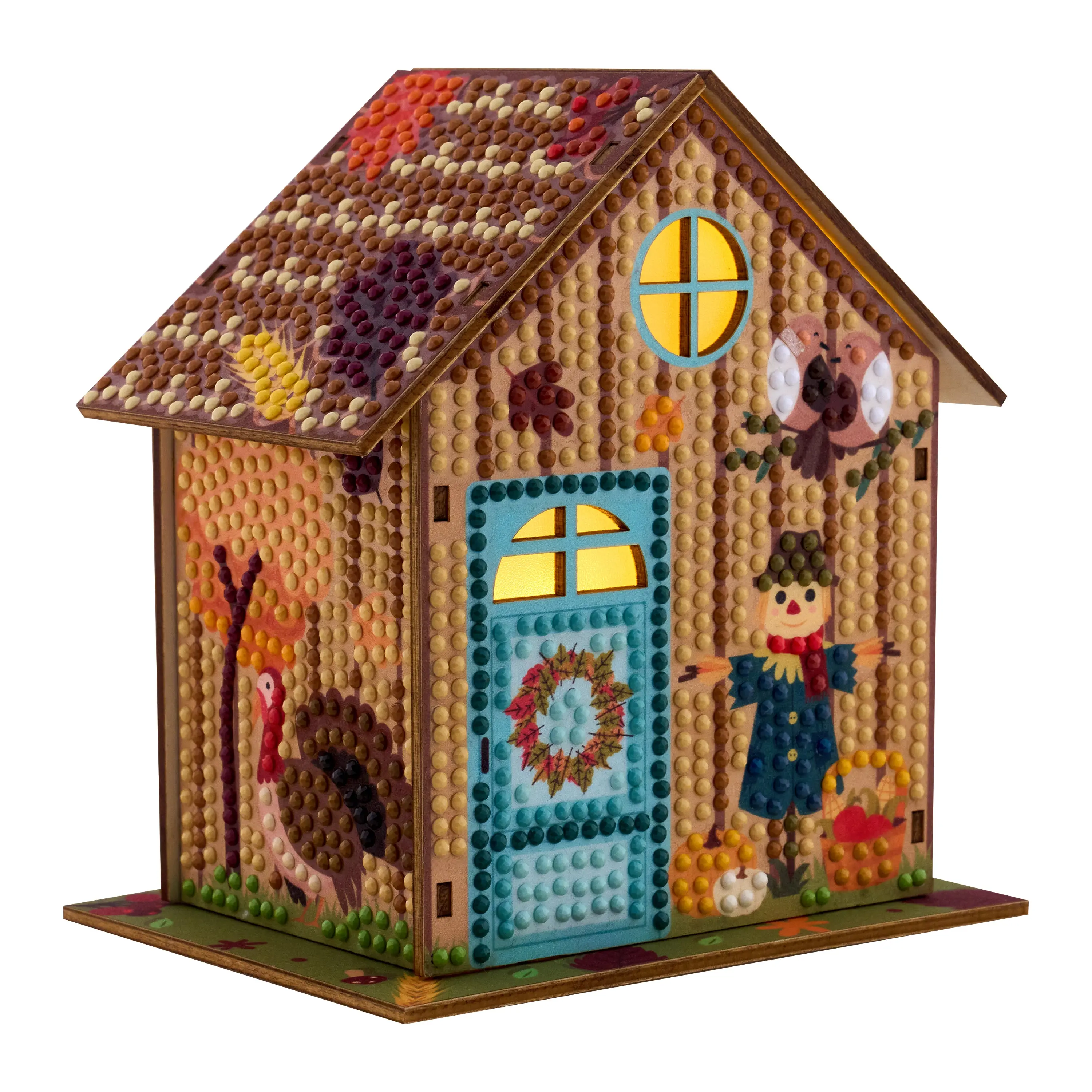 Diamond Art Club® Harvest Haven - Gem House Diamond Painting Kit