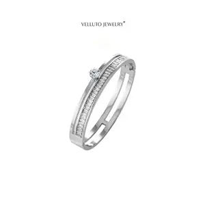 Princess Baguette  Silver Elegance