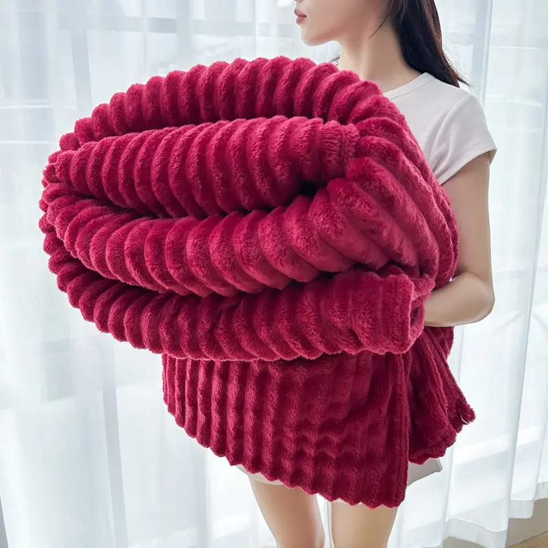 Soft Flannel Blanket, Warm and Comfortable Throw for Home Office Travel, Cozy Air Conditioning Room Cover, Ideal Gift for Friends Family, Soft Comfy Blanket