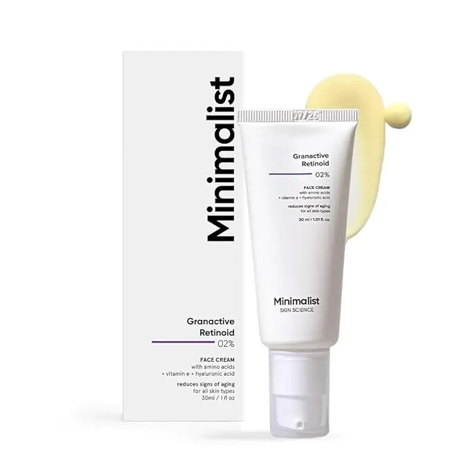 Minimalist Granactive Retinoid 02% Anti Aging Night Cream