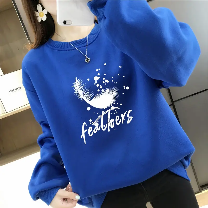 Sweatshirt Woman Oversized Plus Size Wanita Ladies