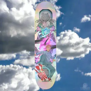 Raven Sk8 Punks x Candace Marquette "Decentralized Motion" Deck