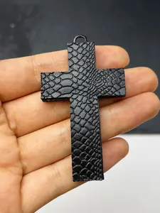 1 piece Vintage Cross Pendant Necklace with Secret Compartment Cross Necklace Charm Jewelry Necklace for Women Men