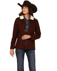 Shyanne Women's Canvas Barn Jacket - Srfa23o56-Mhgny