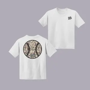 Camo Baseball Youth and Adult Tee,baseball drip, game day shirt, youth boy clothes, trending tee, summer outfit, gift for boy and girl, youth clothing, Old school graphic tee, vacation outfit, funny shirt