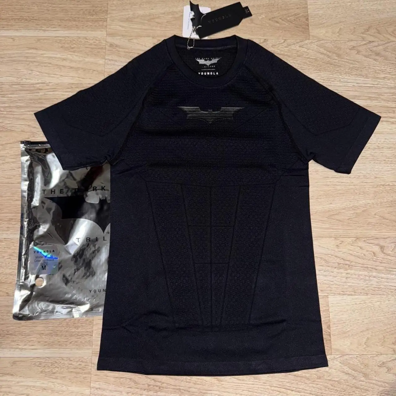 All Black Compression Tee Size Medium All Black Compression Tee Size Medium