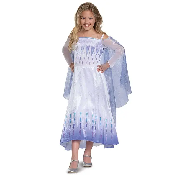 Frozen Snow Queen Elsa Deluxe Costume for Kids