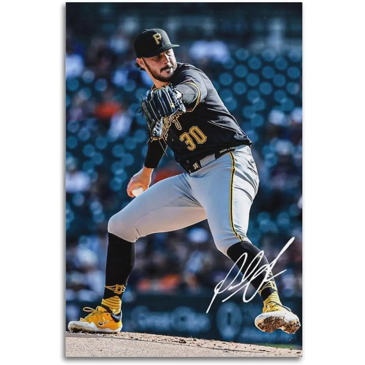 Baseball Star Paul Skenes Cool Poster Canvas Art Posters for Room Aesthetic And Wall Art Picture Living Room Decor Poster Unframe-style 24x36inch(60x90cm)