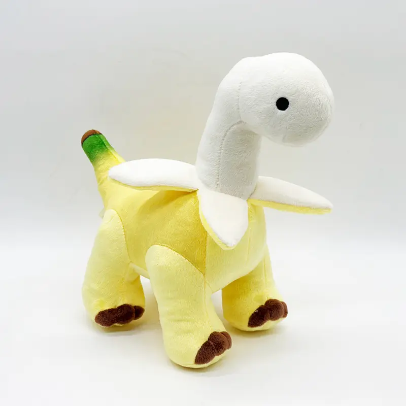 Cute Banana-Brachiosaurus Plush Toy – Soft Stuffed Animal, Cartoon Banana-Dinosaur Doll, Home Decor & Gift #GlobalSelection