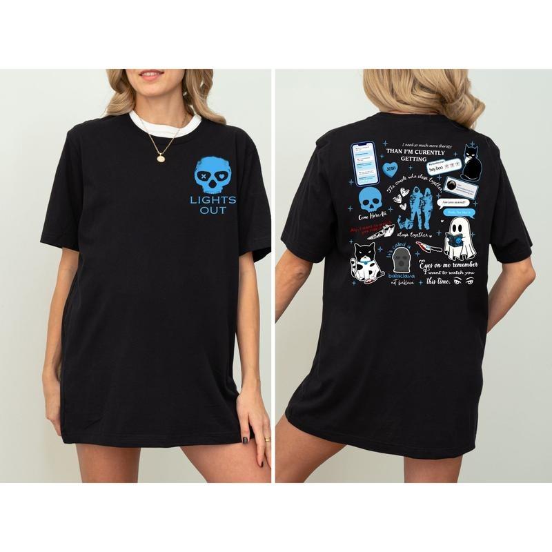 Lights Out Navessa Allen Doubled-Side Sweatshirt, Navessa Allen Shirt, Dark Romance & Bookish Merch, Smutty Readers Tee, Hoodie, Gift for Book Lovers