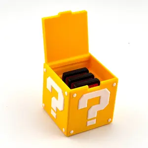 Switch Game Cartridge Holder - Question Block | Magnetic | Switch 1 & Switch 2