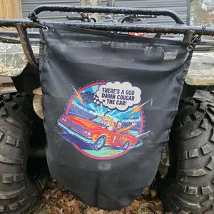 Cougar Mesh UTV Bag with Fun Graphic Design for ATV Accessories