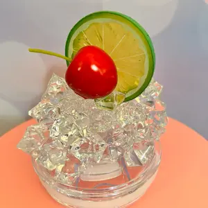 Cherry & Lime Iced Out Tumbler Topper