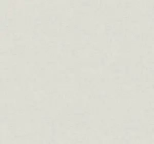 UW1125N Heathered Linen Off-White Faux Fabric Wallpaper