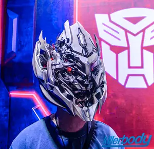 TRANSFORMERS Megatron Wearable Helmet Collectible Megatron Voice Changer