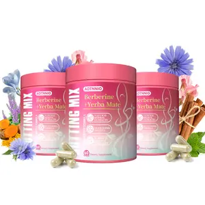 Cutting Fitness Supplement 60 Capsules Mix -| Berberine ,5-HTP  Chromium, Yerba Mate & Magnesium, For Men and Women DealsForYouDays