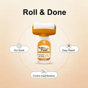 Odorless Water-Based Latex Paint Set, Odorless Formula, Practical Style Wall Repair Coating, Covers Imperfections, Home Use, Non-Toxic Interior Paint, Quick Drying Paint, Dry Quick, Easy Application